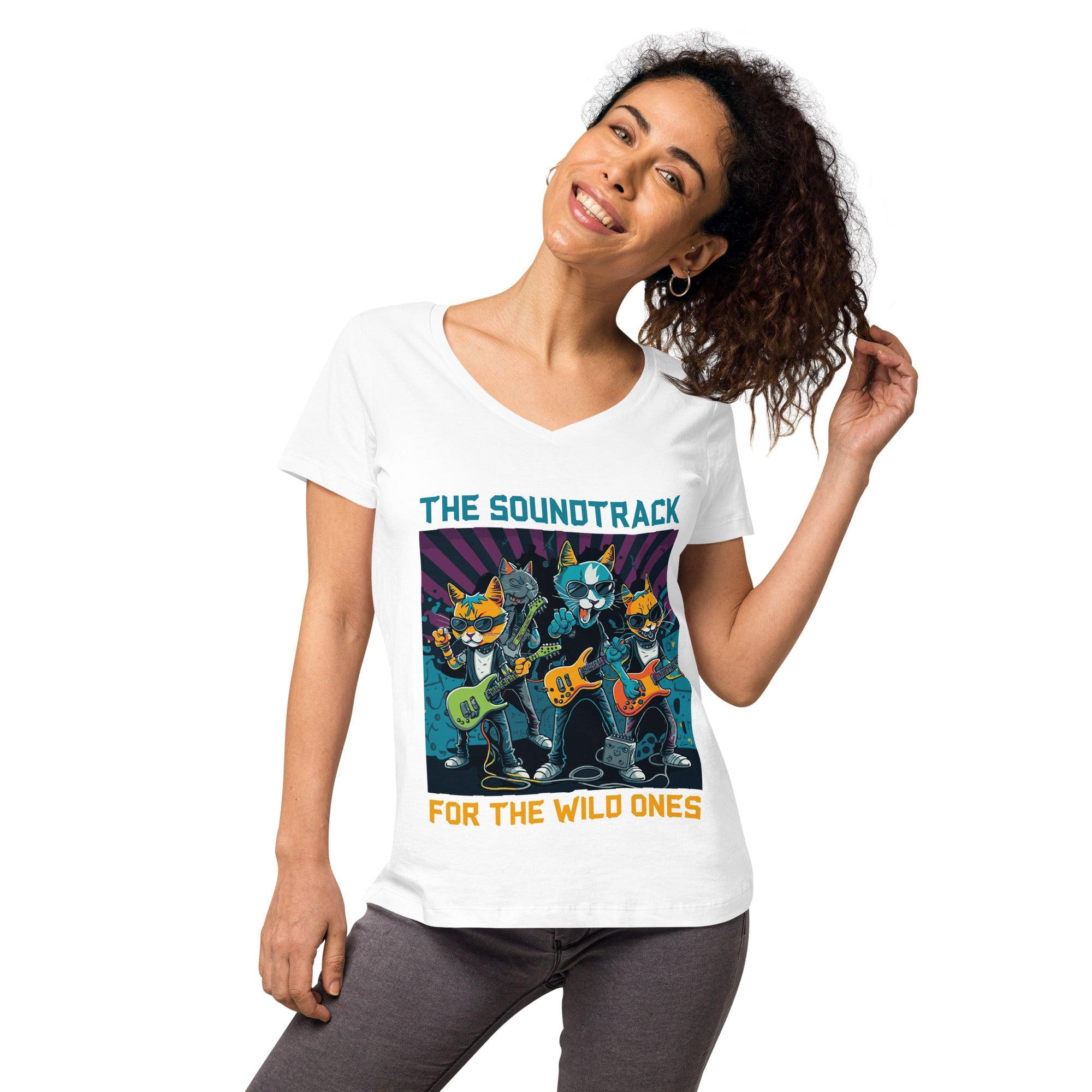 The Wild Ones Women’s Fitted V-neck T-shirt - Beyond T-shirts