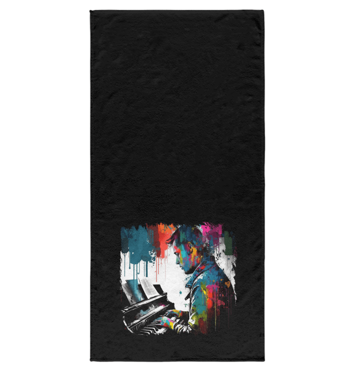 Throw Down Some Chords Bath Towel - Beyond T-shirts