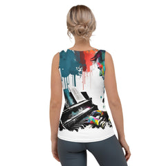 Throw Down Some Chords Sublimation Cut & Sew Tank Top - Beyond T-shirts