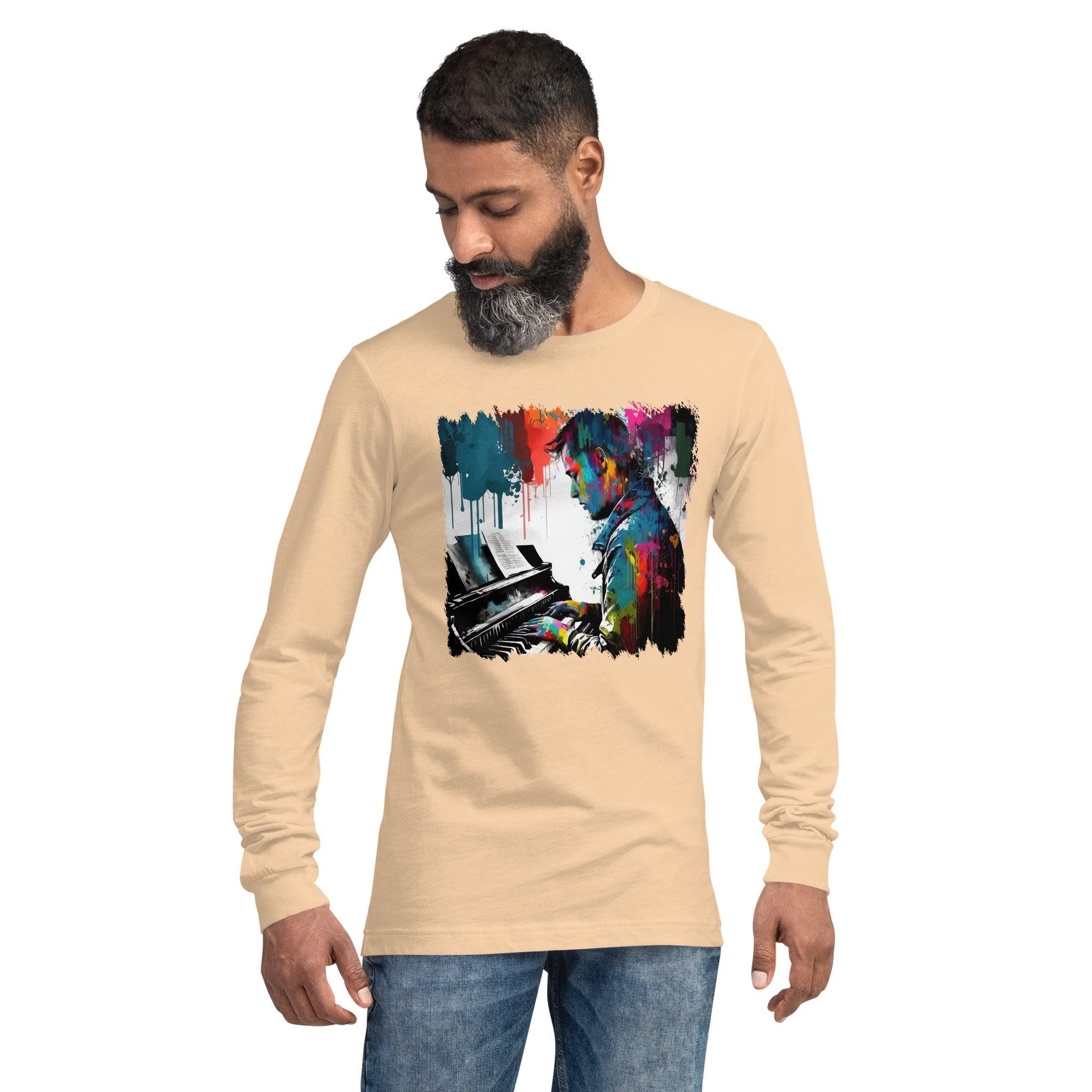 Throw Down Some Chords Unisex Long Sleeve Tee - Beyond T-shirts