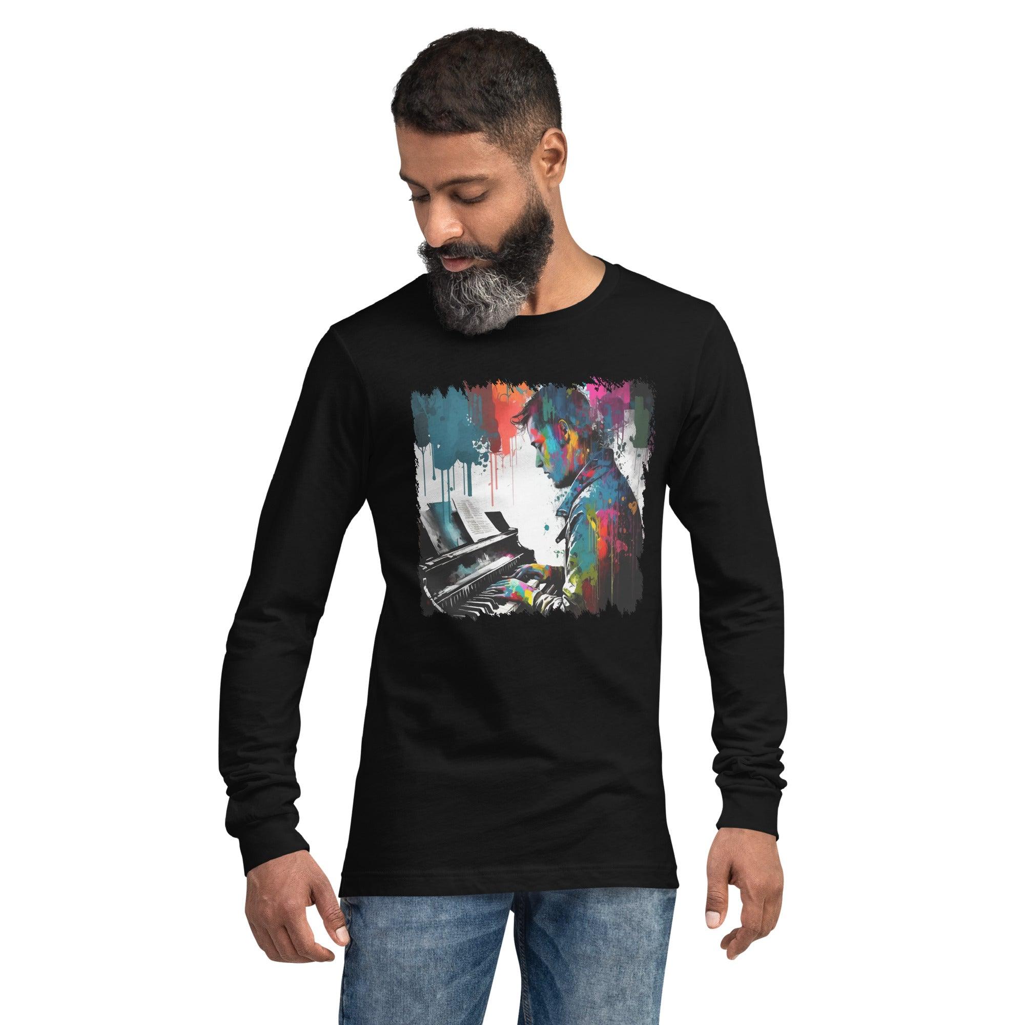 Throw Down Some Chords Unisex Long Sleeve Tee - Beyond T-shirts