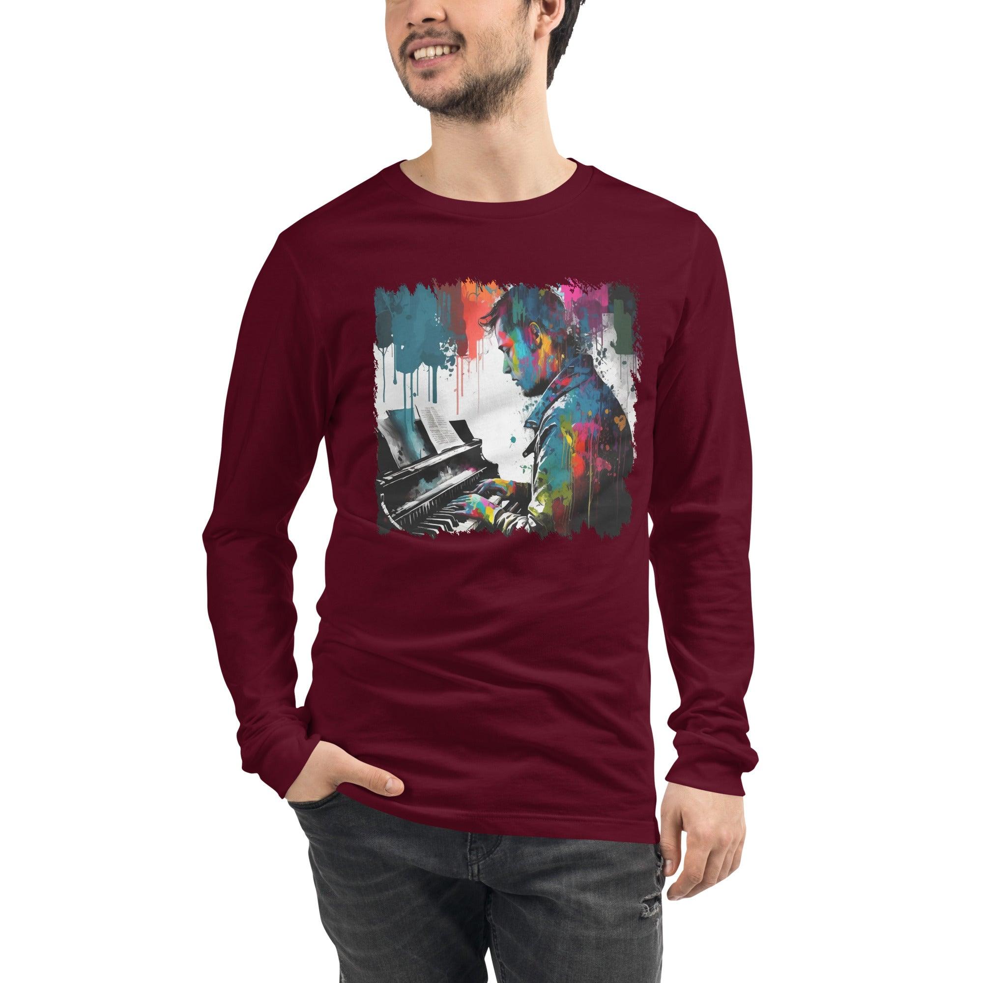 Throw Down Some Chords Unisex Long Sleeve Tee - Beyond T-shirts