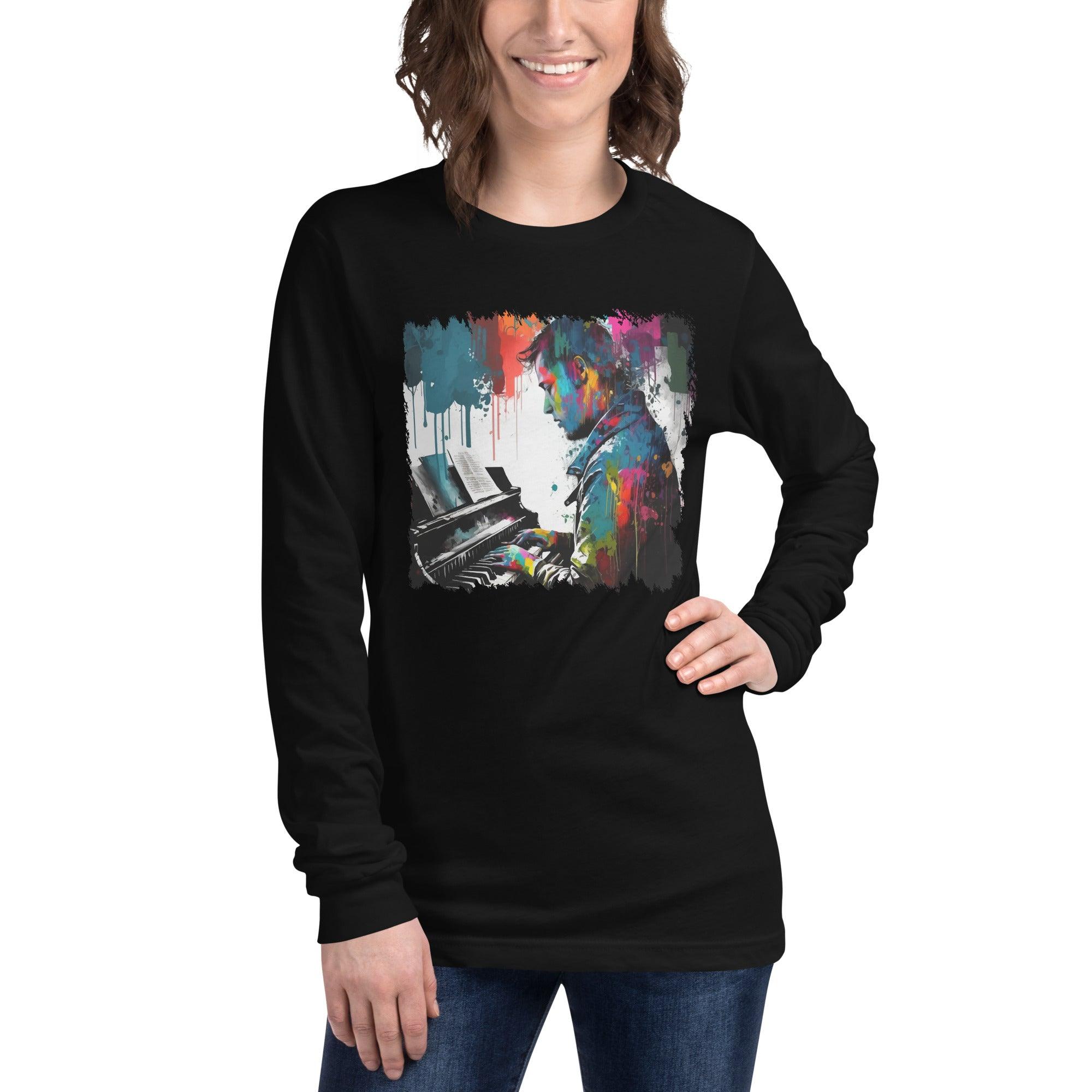 Throw Down Some Chords Unisex Long Sleeve Tee - Beyond T-shirts