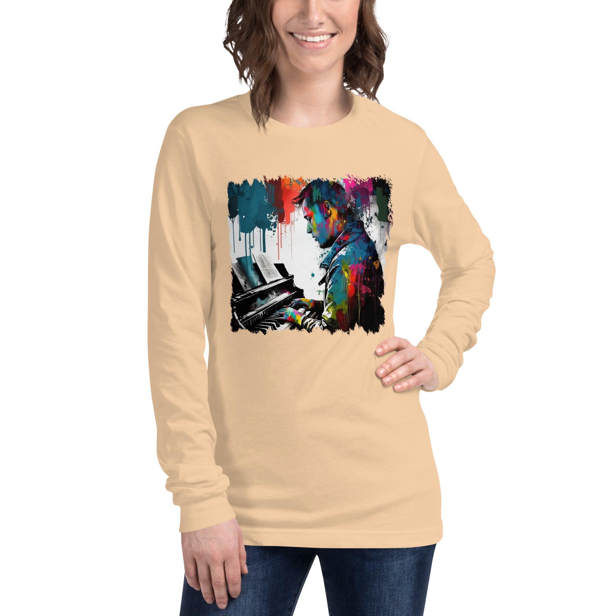 Throw Down Some Chords Unisex Long Sleeve Tee - Beyond T-shirts