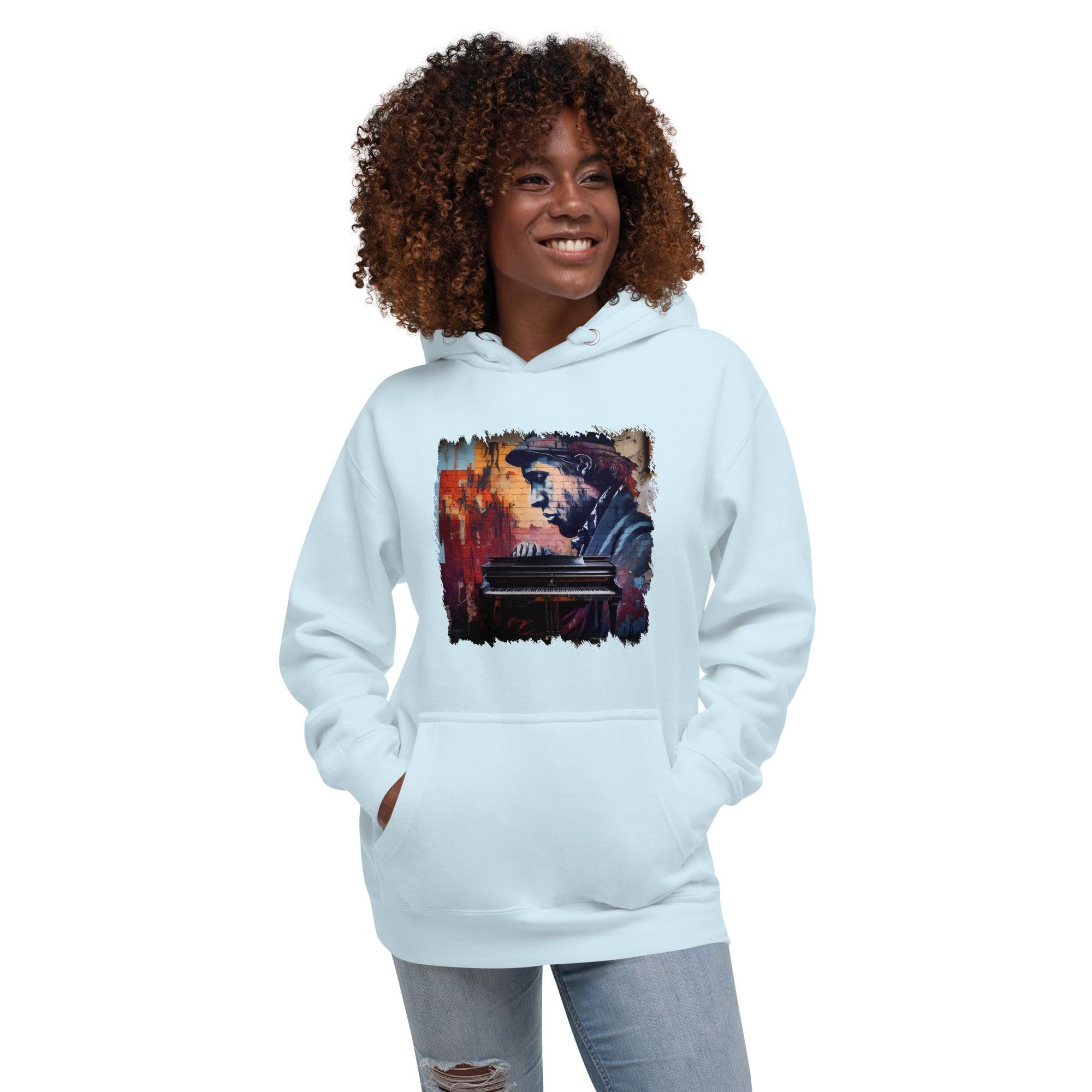 Ticklin' the Piano Unisex Hoodie - Beyond T-shirts