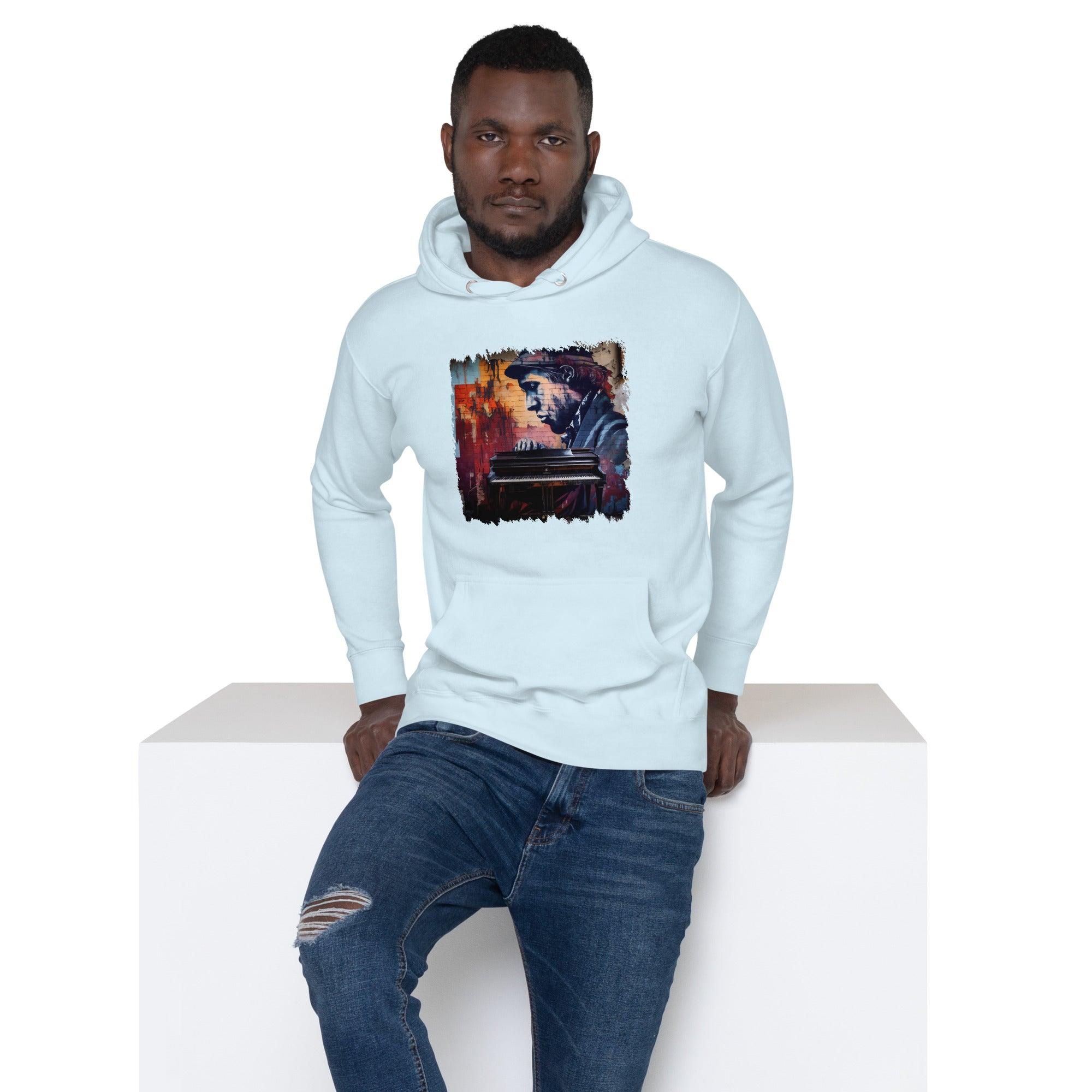 Ticklin' the Piano Unisex Hoodie - Beyond T-shirts