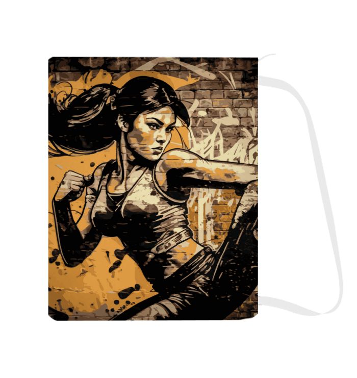 Train for the Impossible Laundry Bag - Front View