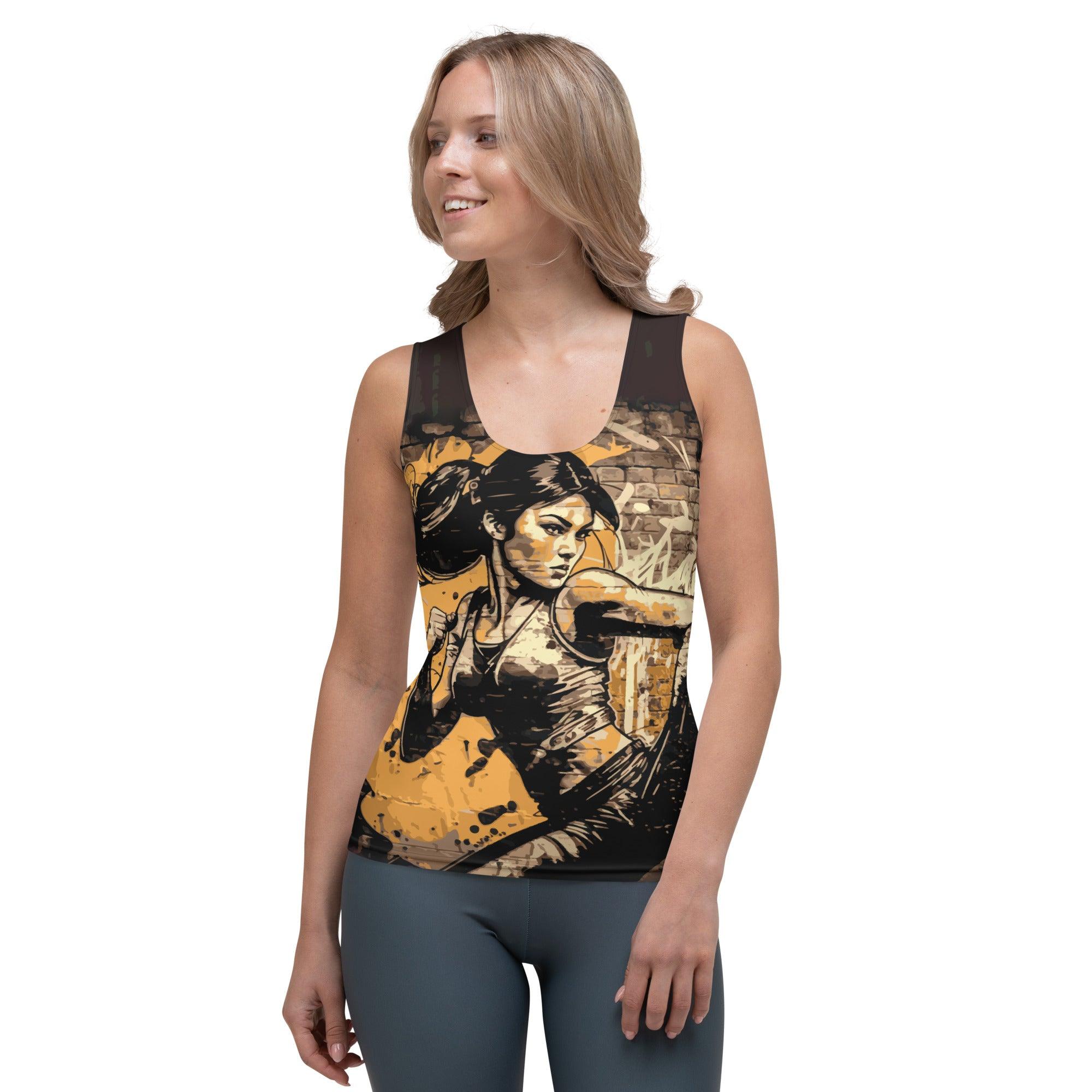 Train For The Impossible Sublimation Cut & Sew Tank Top - Beyond T-shirts