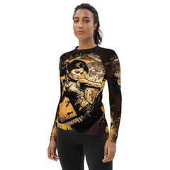 Train For The Impossible Women's Rash Guard - Beyond T-shirts