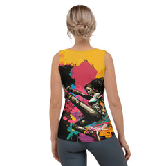 Train Hard Fight Easy Sublimation Cut & Sew Tank Top - Beyond T-shirts