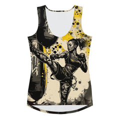 Cut & Sew Tank Top for Fitness Enthusiasts