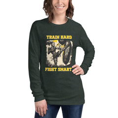 Train Hard Fight Smart Unisex Long Sleeve Tee - Beyond T-shirts