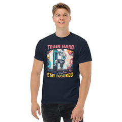 Train Hard Stay Focused Men's Classic Tee - Beyond T-shirts