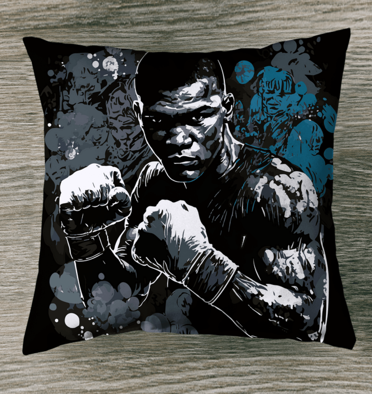 Train Like a Champion Outdoor Pillow Front View