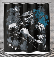 Train Like a Champion Shower Curtain - Motivational Bathroom Decor