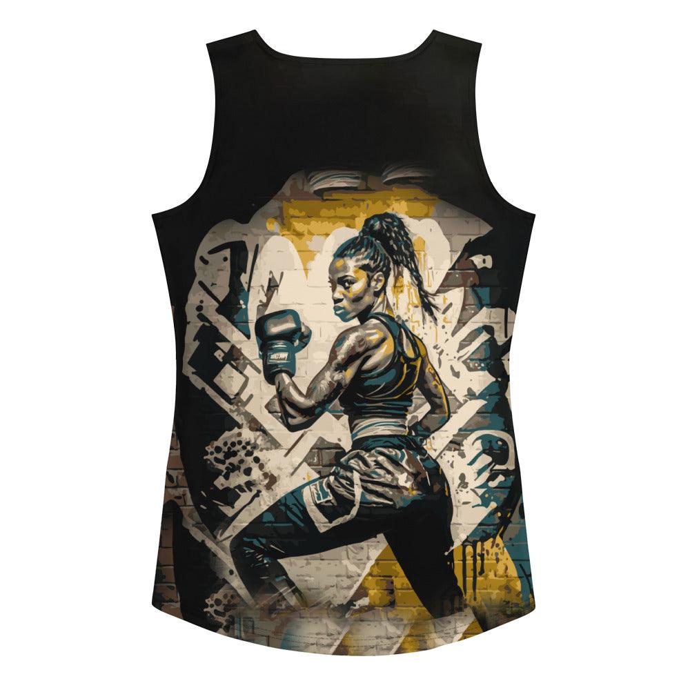 Train with Warrior Spirit Tank Top Front View