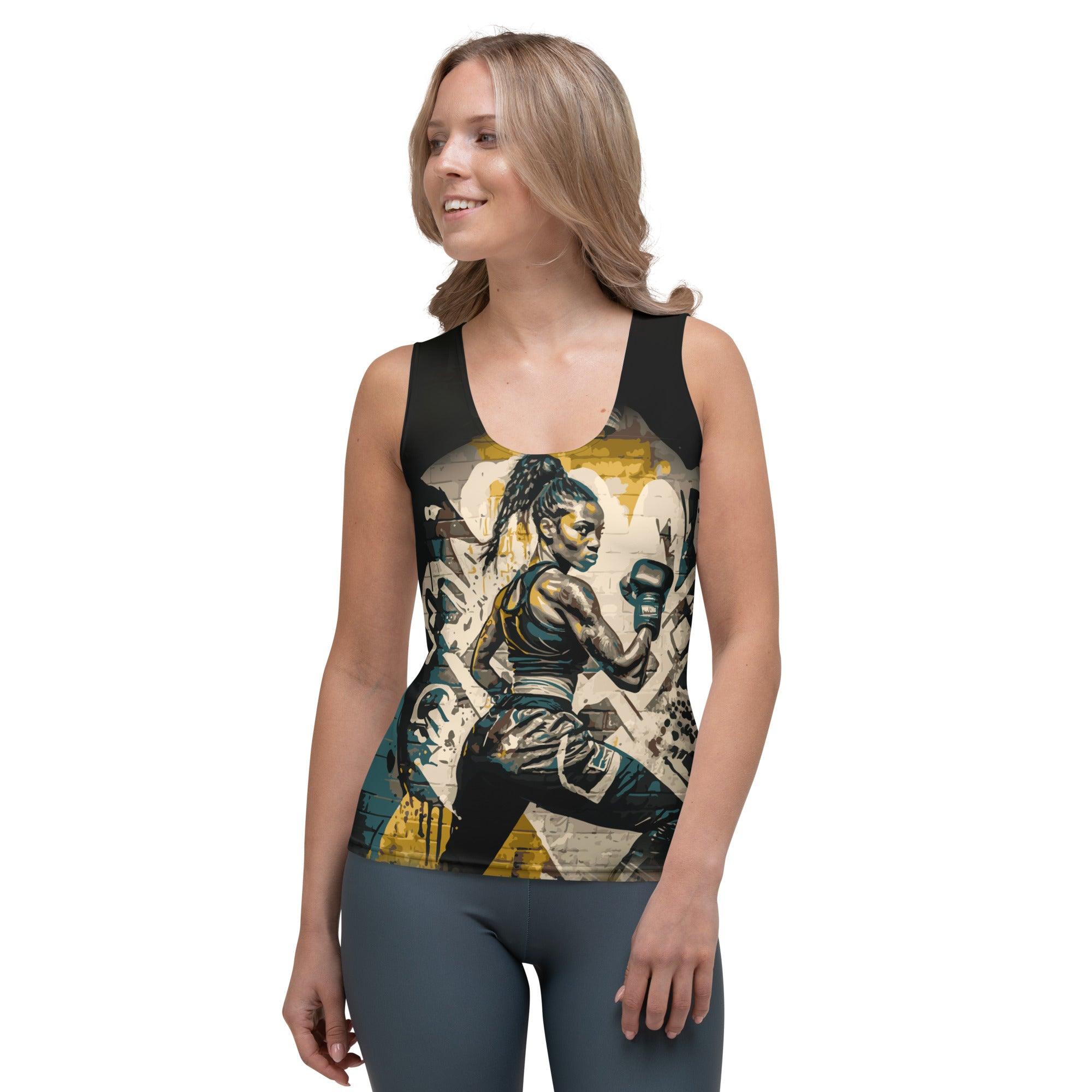 Warrior Spirit Sublimation Tank Top Back Design