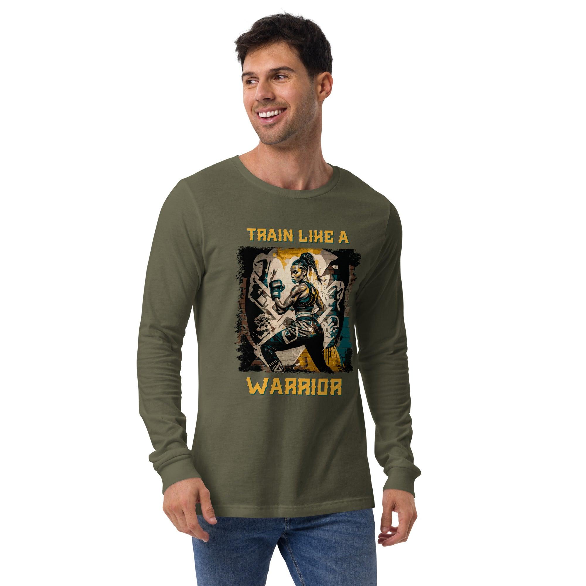 Train Like A Warrior Unisex Long Sleeve Tee - Beyond T-shirts