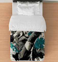 Train Like A Winner Duvet Cover - Beyond T-shirts