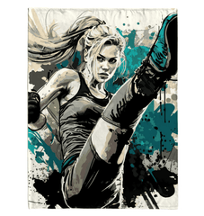 Athletic Throw Blanket for Sports Enthusiasts