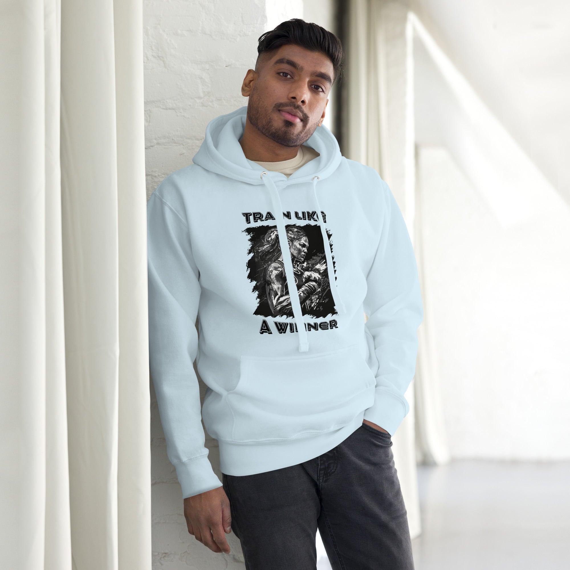 Train Like A Winner Unisex Hoodie - Beyond T-shirts