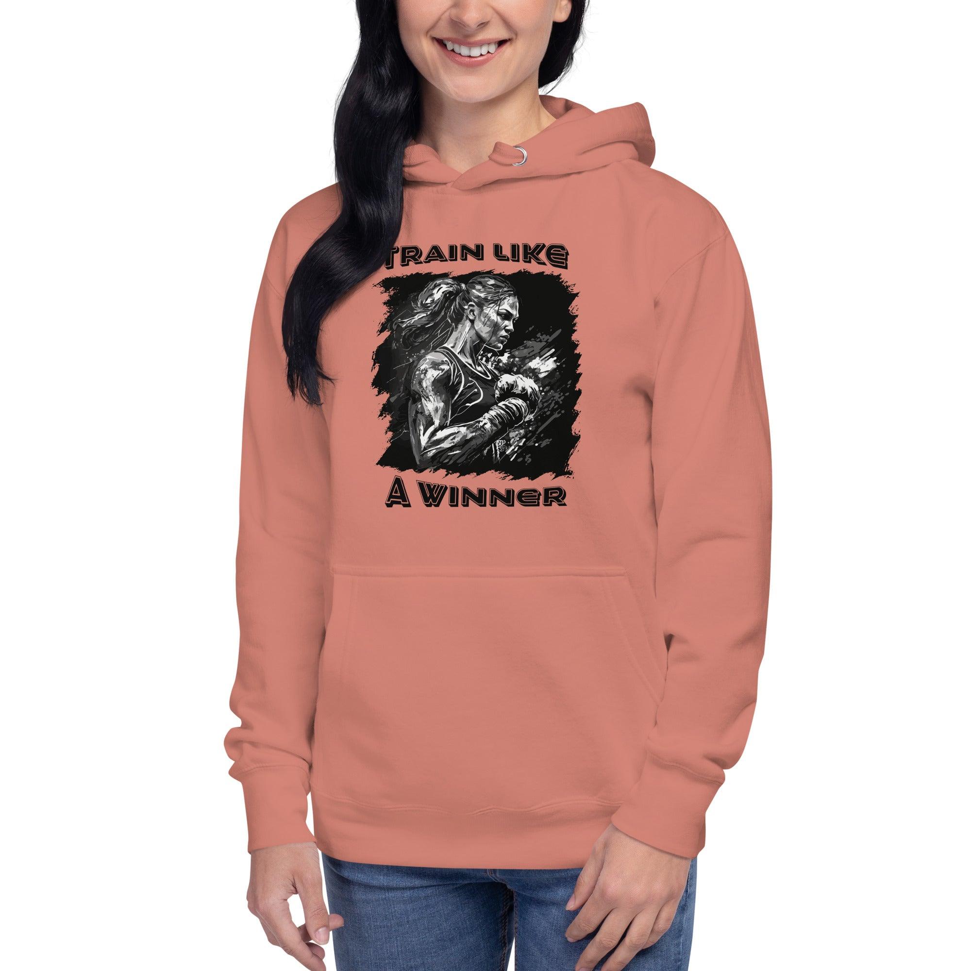 Train Like A Winner Unisex Hoodie - Beyond T-shirts