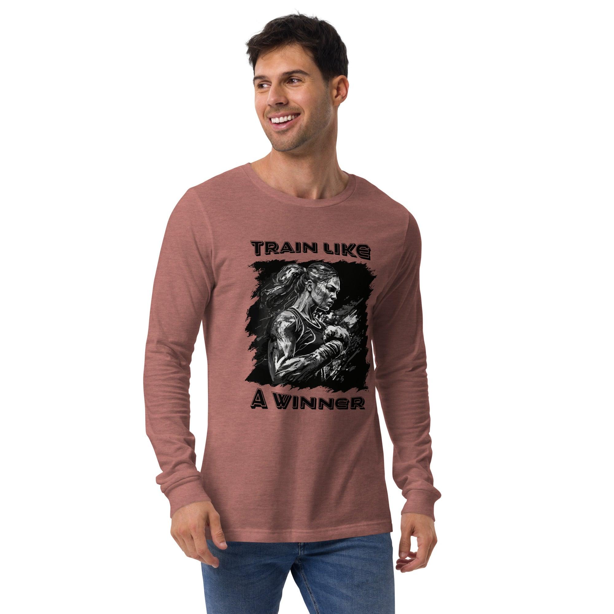 Train Like A Winner Unisex Long Sleeve Tee - Beyond T-shirts