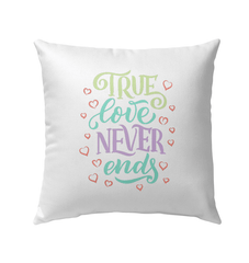 True Love Outdoor Pillow - Beyond T-shirts