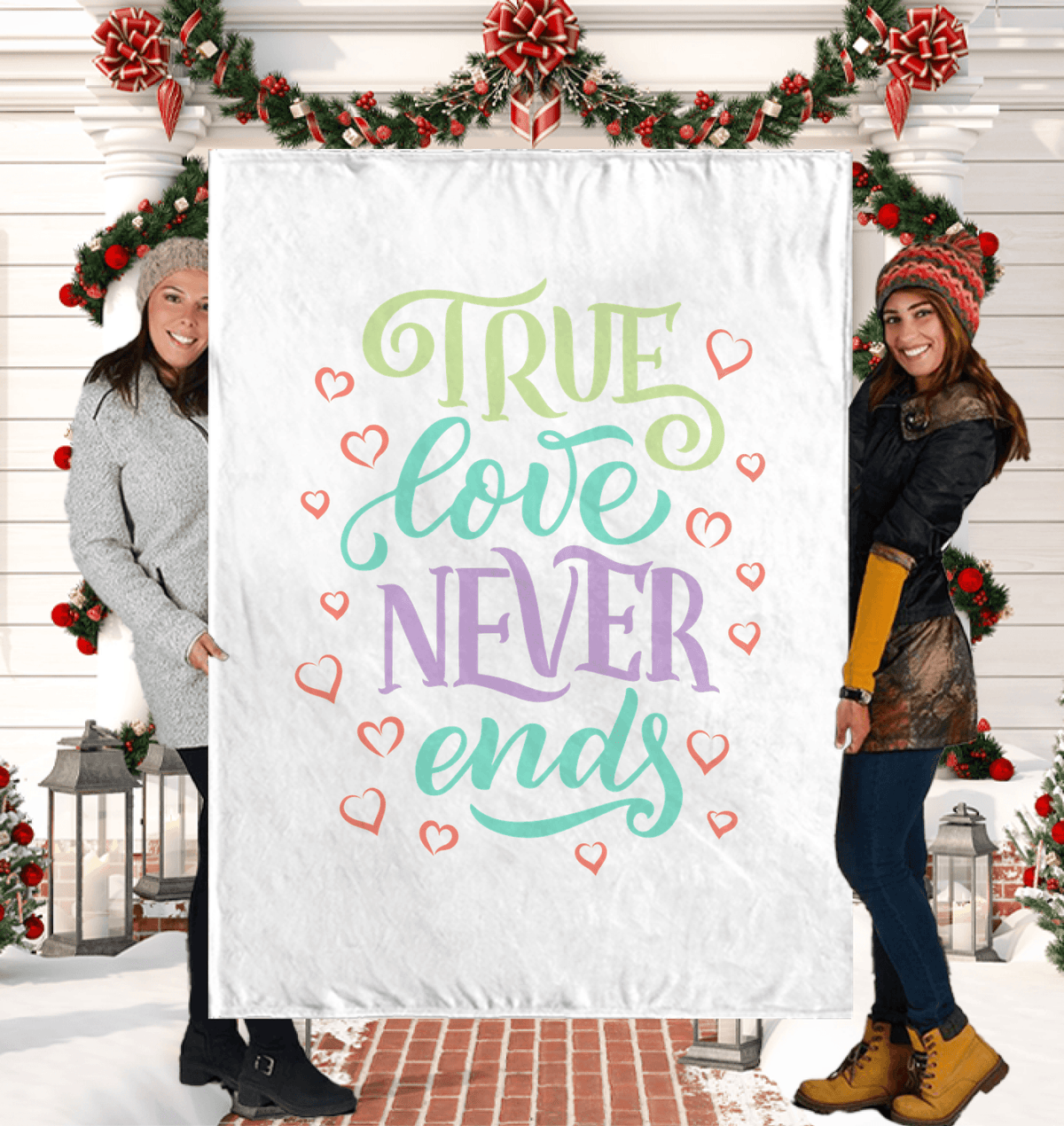 True Love Sherpa Blanket - Beyond T-shirts