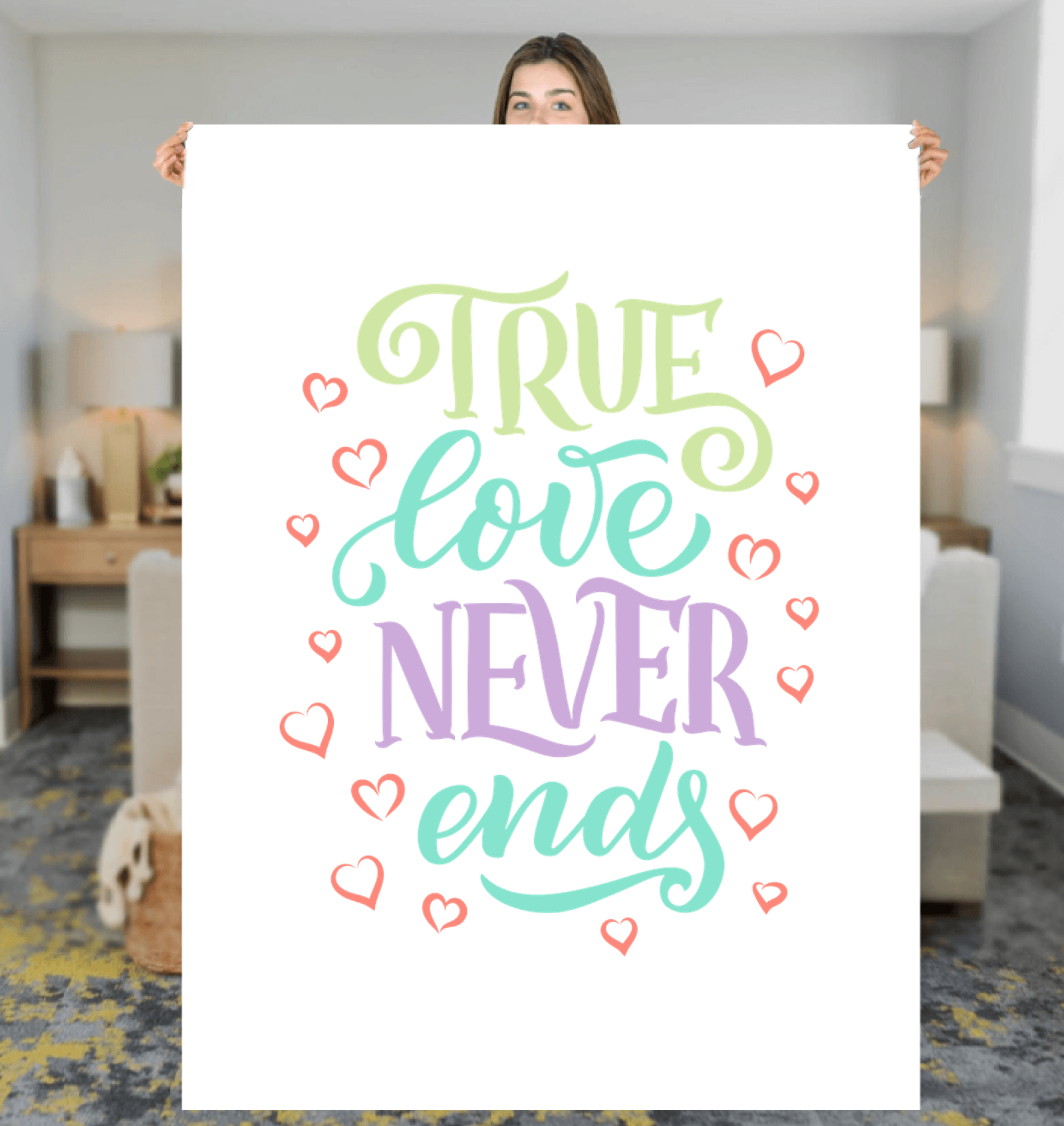 True Love Sherpa Blanket - Beyond T-shirts