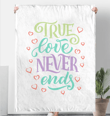 True Love Sherpa Blanket - Beyond T-shirts