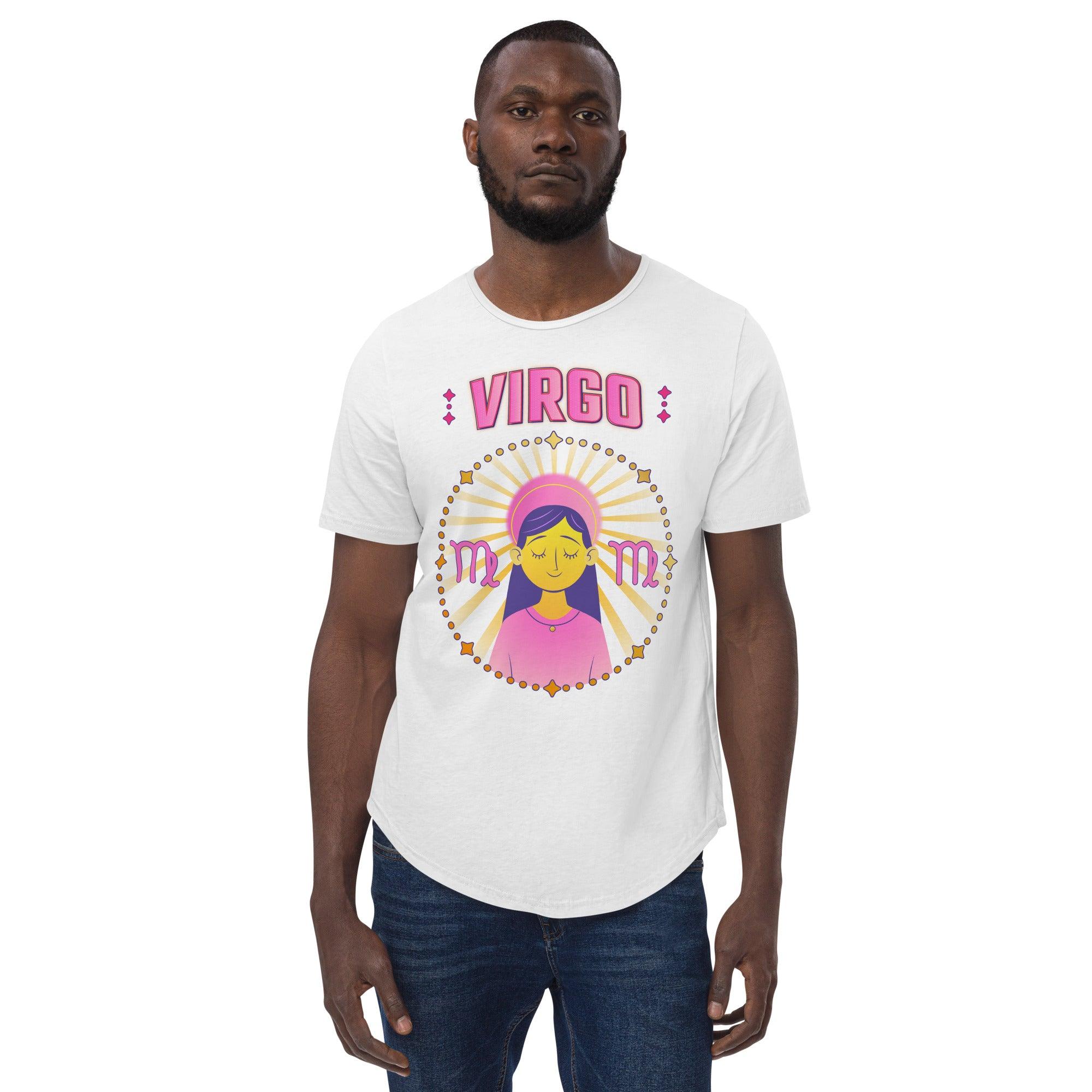 Vigro Men's Curved Hem T-Shirt | Zodiac Series 1 - Beyond T-shirts