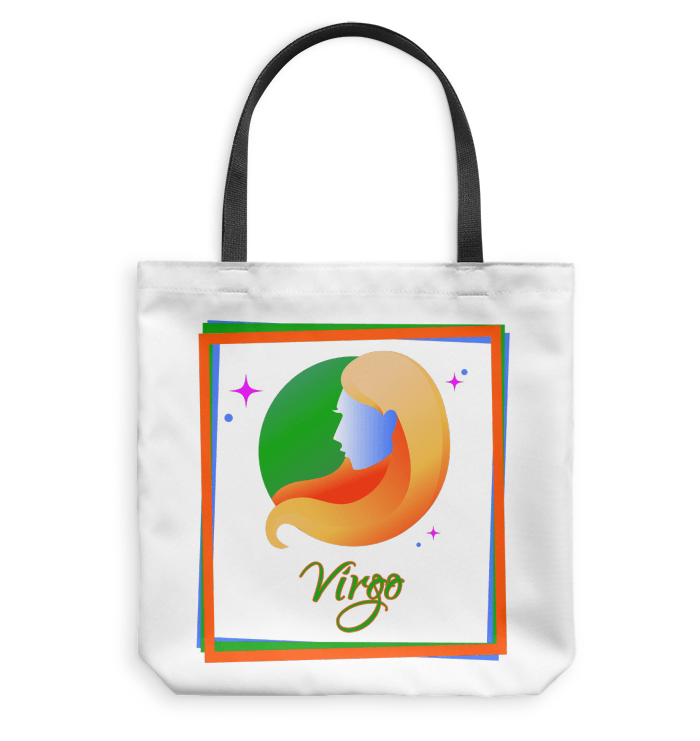 Virgo Basketweave Tote Bag | Zodiac Series 3 - Beyond T-shirts