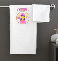 Virgo Bath Towel | Zodiac Series 1 - Beyond T-shirts