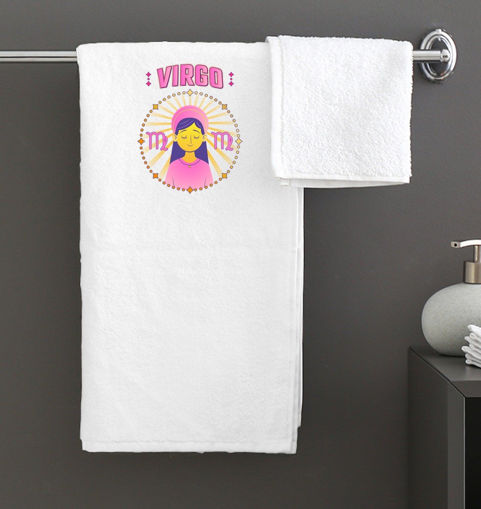 Virgo Bath Towel | Zodiac Series 1 - Beyond T-shirts