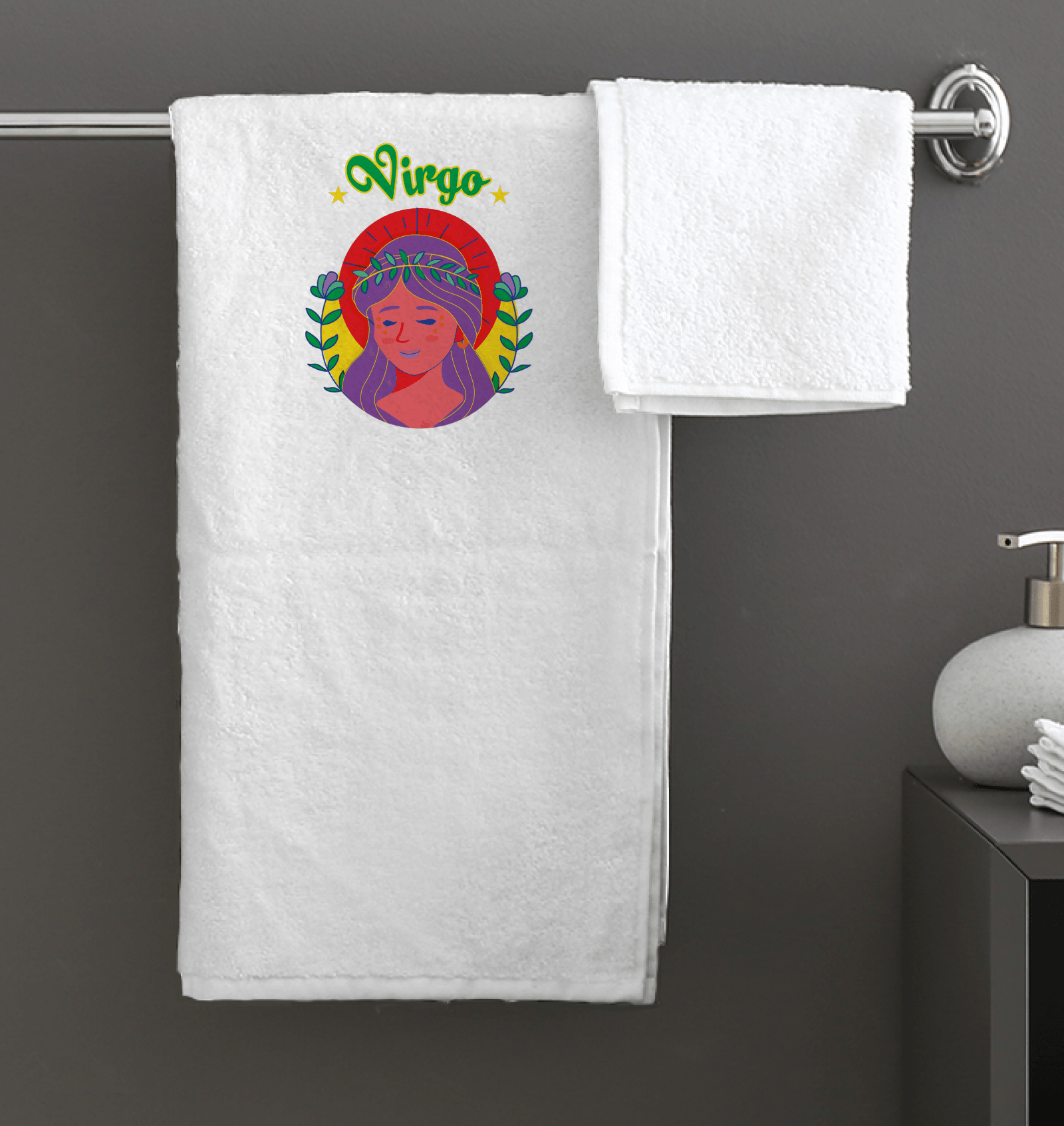 Virgo Bath Towel | Zodiac Series 5 - Beyond T-shirts