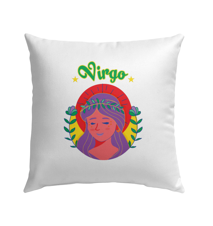 Virgo Outdoor Pillow | Zodiac Series 5 - Beyond T-shirts