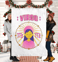 Virgo Sherpa Blanket | Zodiac Series 1 - Beyond T-shirts
