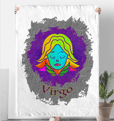 Virgo Sherpa Blanket | Zodiac Series 11 - Beyond T-shirts