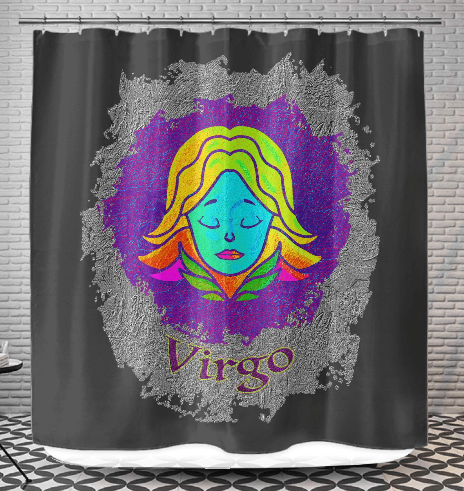 Virgo Shower Curtain | Zodiac Series 11 - Beyond T-shirts