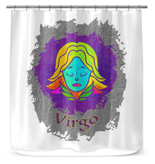 Virgo Shower Curtain | Zodiac Series 11 - Beyond T-shirts