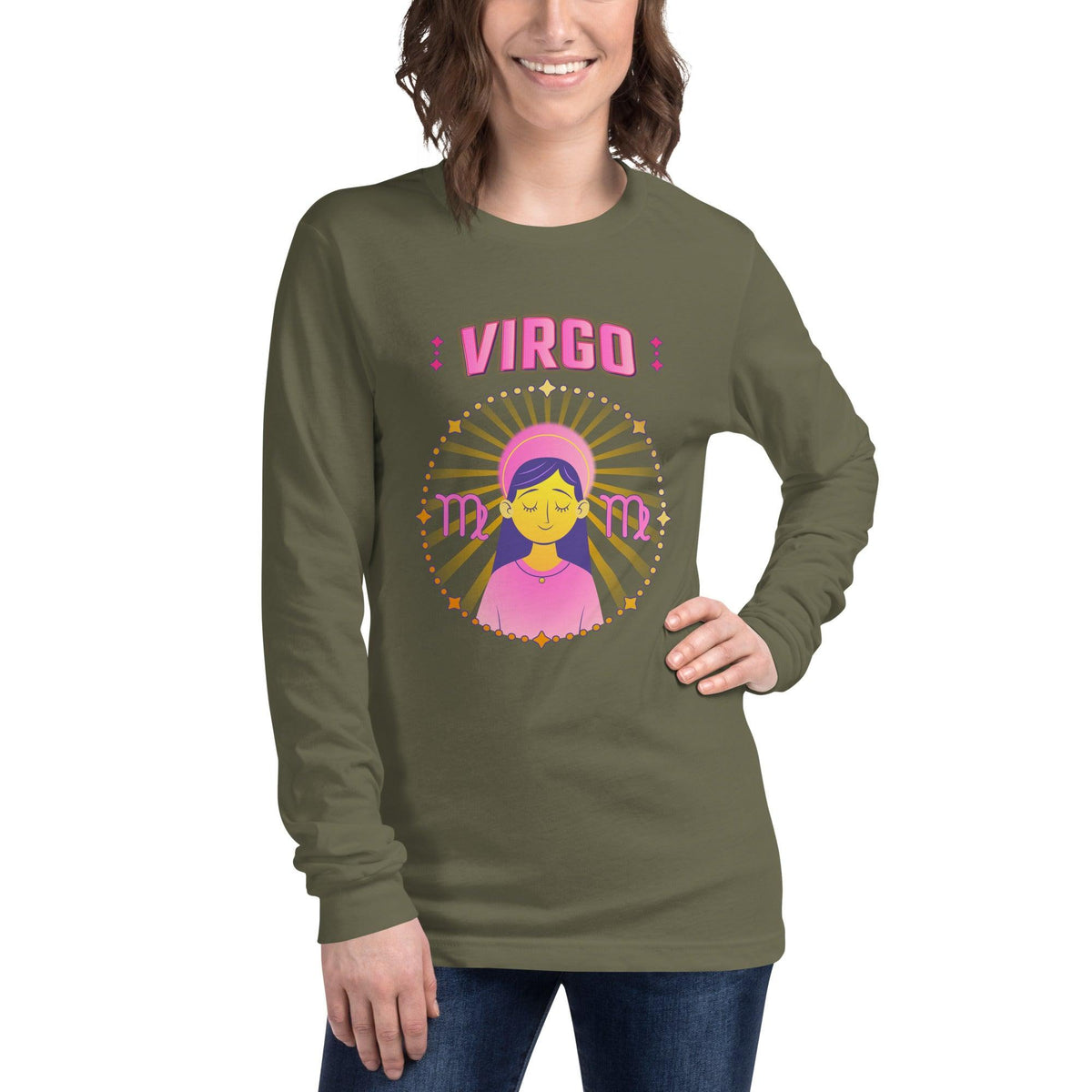 Virgo Unisex Long Sleeve Tee | Zodiac Series 1 - Beyond T-shirts