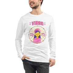 Virgo Unisex Long Sleeve Tee | Zodiac Series 1 - Beyond T-shirts