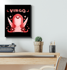 Virgo Wrapped Canvas 16x20 | Zodiac Series 2 - Beyond T-shirts