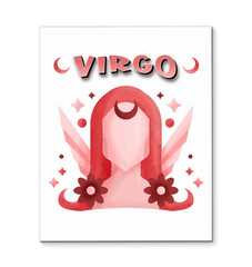 Virgo Wrapped Canvas 16x20 | Zodiac Series 2 - Beyond T-shirts