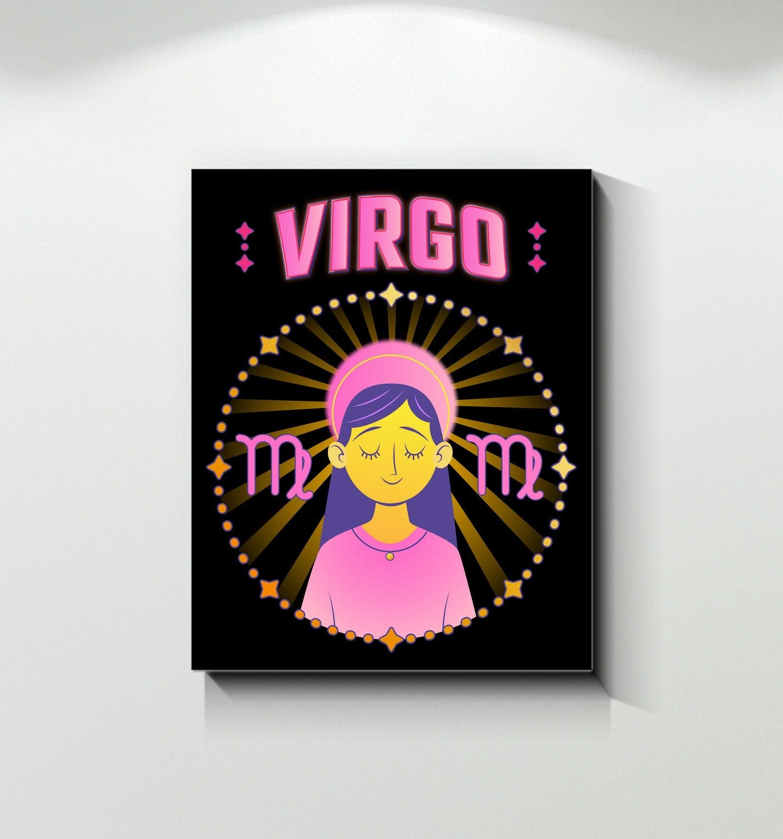 Virgo Wrapped Canvas | Zodiac series 1 - Beyond T-shirts
