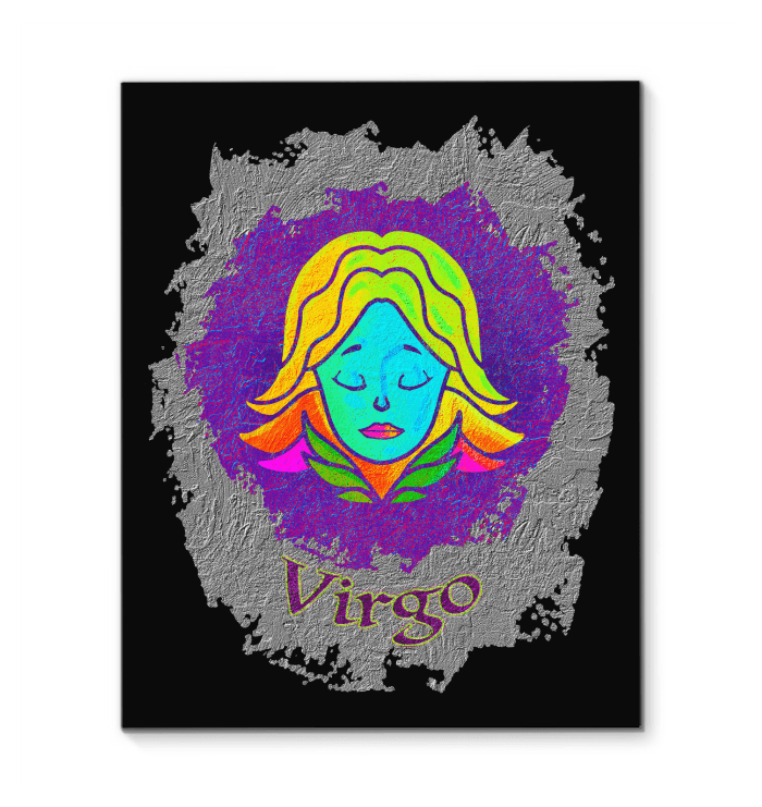 Virgo Wrapped Canvas | Zodiac series 11 - Beyond T-shirts