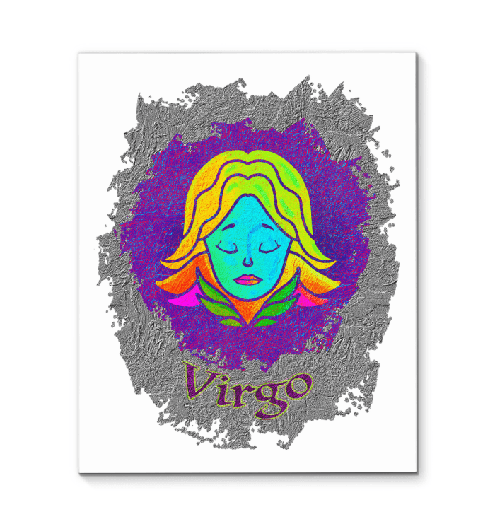 Virgo Wrapped Canvas | Zodiac series 11 - Beyond T-shirts