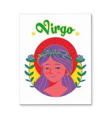 Virgo Wrapped Canvas | Zodiac series 5 - Beyond T-shirts