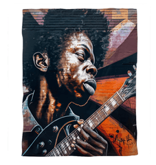 Virtuoso Of The Fretboard Duvet Cover - Beyond T-shirts